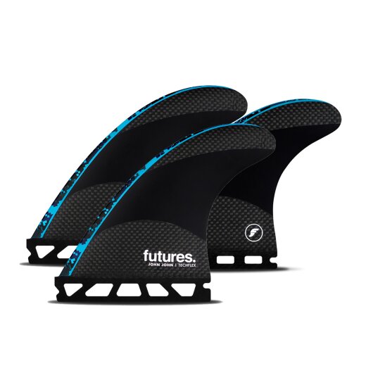 FUTURES Thruster Fin Set John John Techflex Small