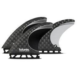 FUTURES Thruster Fin Set 3/2 Blackstix+ Large