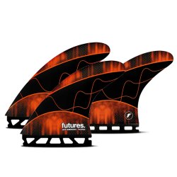 FUTURES Thruster Fin Set Jack Robinson Techflex L