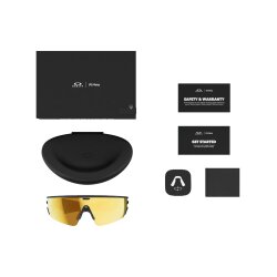 Oakley Meta Vanguard Smart Sonnenbrille Black Prizm 24K