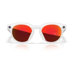 Oakley Meta HSTN Smart Sonnenbrille Warm Grey Prizm Ruby