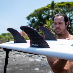FUTURES Thruster Fin Set Jordy Smith L Honeycomb
