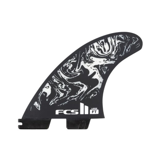 FCS 2 Filipe Toledo Performance Core + AirCore Tri Fin Set (M) Black/White