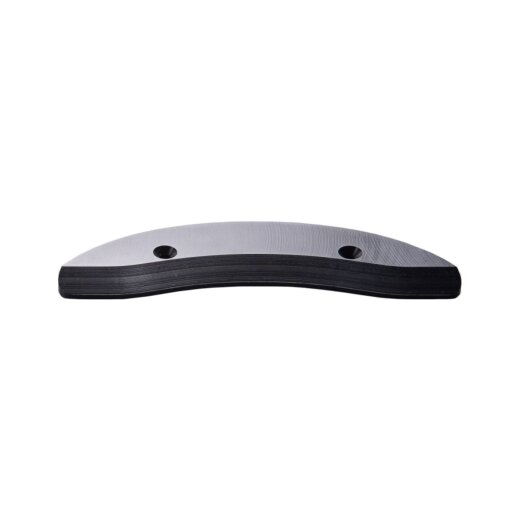 Seismic Skid Plate Round Profile 150mm Black