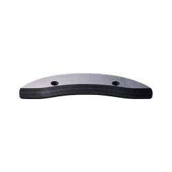 Seismic Skid Plate Round Profile 150mm Black