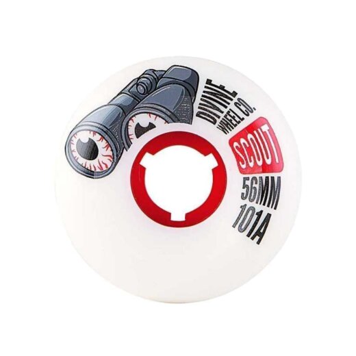 Divine Scout Wheels (4er Set) 56mm/101A White