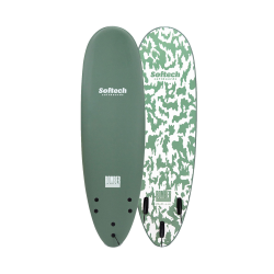 Softech Bomber 510" Softboard FCS2 Smoke Green White