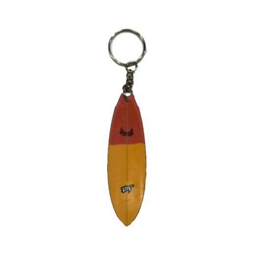 Lost Surfboard Keyring Schlüsselanhänger  Orange/Red