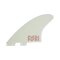FCS 2 Panda Keel Performance Glass Twin Fins (M-L) White