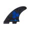 FCS 2 Al Merrick Performance Core Tri Fins (M) Cobalt