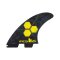 FCS 2 Al Merrick Performance Core Tri Fins (L) Yellow