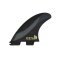 FCS 2 Carissa Moore Performance Core + AirCore Tri Fins (M) Black
