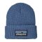Patagonia Baby Logo Beanie P-6 Logo: Barnacle Blue