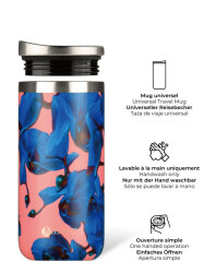 Les Artistes Paris Isothermischer Becher Blue Pearl 500ml