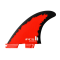 FCS 2 Mason Ho PC Aircore Code Red Tri Fin Set (M)