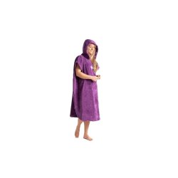 Robie Original  Short Sleeve Poncho Ultra Violett Medium