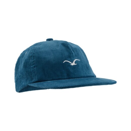 Cleptomanicx Cord Möwe Cap Blue Mirage