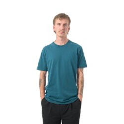 Cleptomanicx T-Shirt Basic Tee Ligull Regular Dark Sea