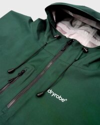 DRYROBE Regen-Poncho wasserdicht Grün unisize