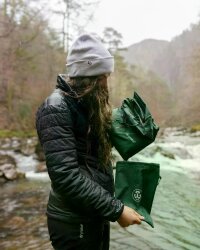 DRYROBE Regen-Poncho wasserdicht Grün unisize