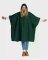 DRYROBE Regen-Poncho wasserdicht Grün unisize