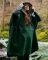 DRYROBE Regen-Poncho wasserdicht Grün unisize