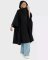 DRYROBE Regen-Poncho wasserdicht Schwarz unisize