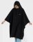 DRYROBE Regen-Poncho wasserdicht Schwarz unisize