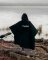 DRYROBE Regen-Poncho wasserdicht Schwarz unisize