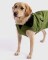 DRYROBE Dog Coat Hundemantel Dunkelgrün Schwarz L