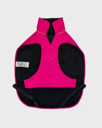 DRYROBE Dog Coat Hundemantel Pink Schwarz XS