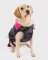 DRYROBE Dog Coat Hundemantel Schwarz Camo Pink M