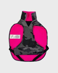 DRYROBE Dog Coat Hundemantel Schwarz Camo Pink XS