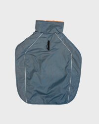 DRYROBE Dog Coat Hundemantel Grau Orange XS
