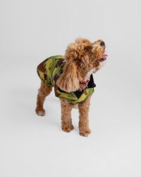 DRYROBE Dog Coat Hundemantel Grün Camo S