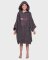 DRYROBE Handtuchmantel Bio KIDS Grau 5-9