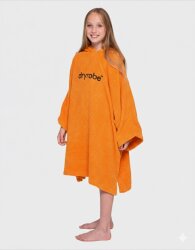 DRYROBE Handtuchmantel Bio KIDS Orange 5-9