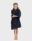 DRYROBE Handtuchmantel Bio KIDS Navy 5-9