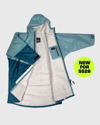 DRYROBE Advance Long Sleeve KIDS Blau Grau 10-13