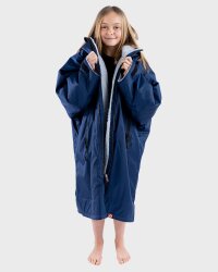 DRYROBE Advance Long Sleeve KIDS Navy Grau 5-9