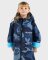 DRYROBE Advance Long Sleeve KIDS Camo Blau 5-9