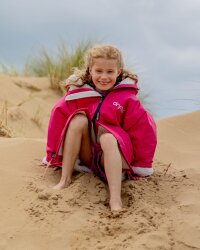 DRYROBE Advance Long Sleeve KIDS Pink Grau 10-13