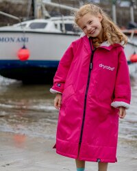 DRYROBE Advance Long Sleeve KIDS Pink Grau 5-9 