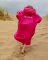 DRYROBE Advance Long Sleeve KIDS Pink Grau 5-9 
