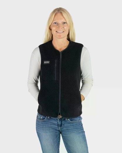DRYROBE Thermo Weste Gillet unisex Schwarz XL
