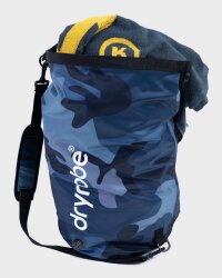 DRYROBE wasserdichter Packsack Drybag Blau Camo