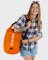 DRYROBE wasserdichter Packsack Drybag Orange