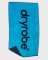 DRYROBE Strand Handtuch Blau Grau