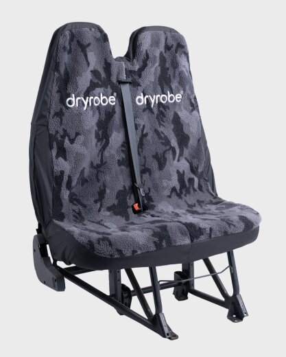 DRYROBE Auto Sitzbezug Doppelsitz Camo Schwarz