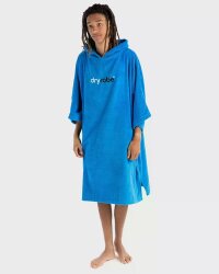 DRYROBE Handtuchmantel Bio-Baumwolle Kobalt Blau M